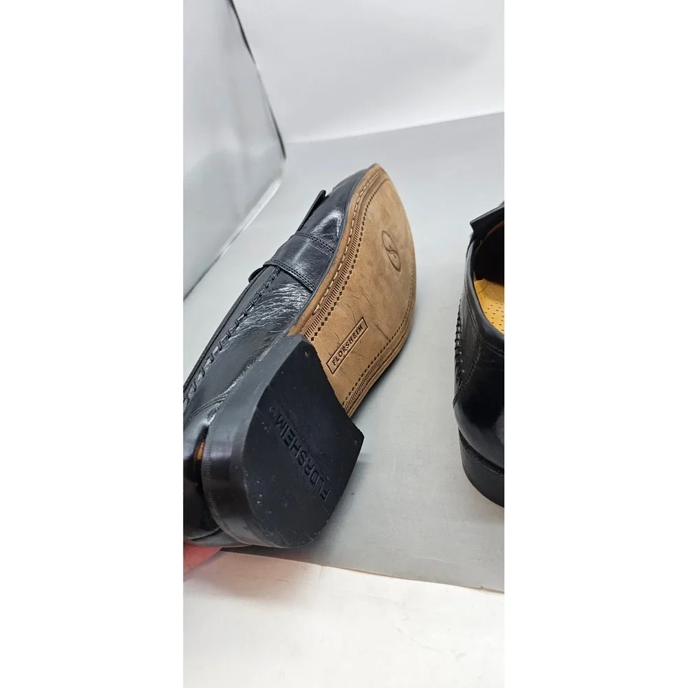 Florsheim black leather